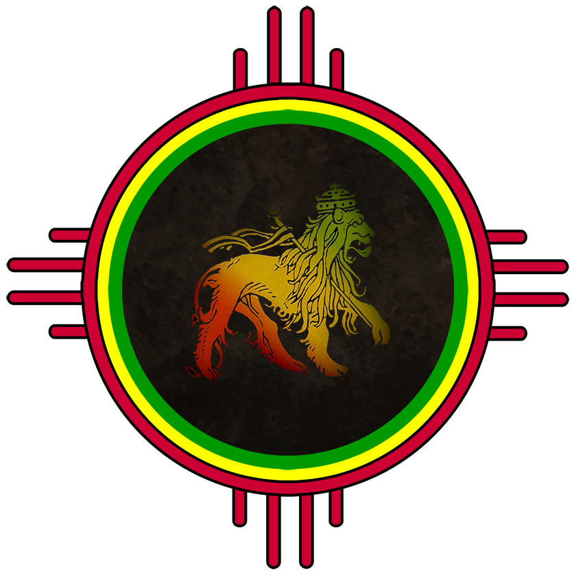 Blazin' Reggae Vibes - Lion of Judah Logo